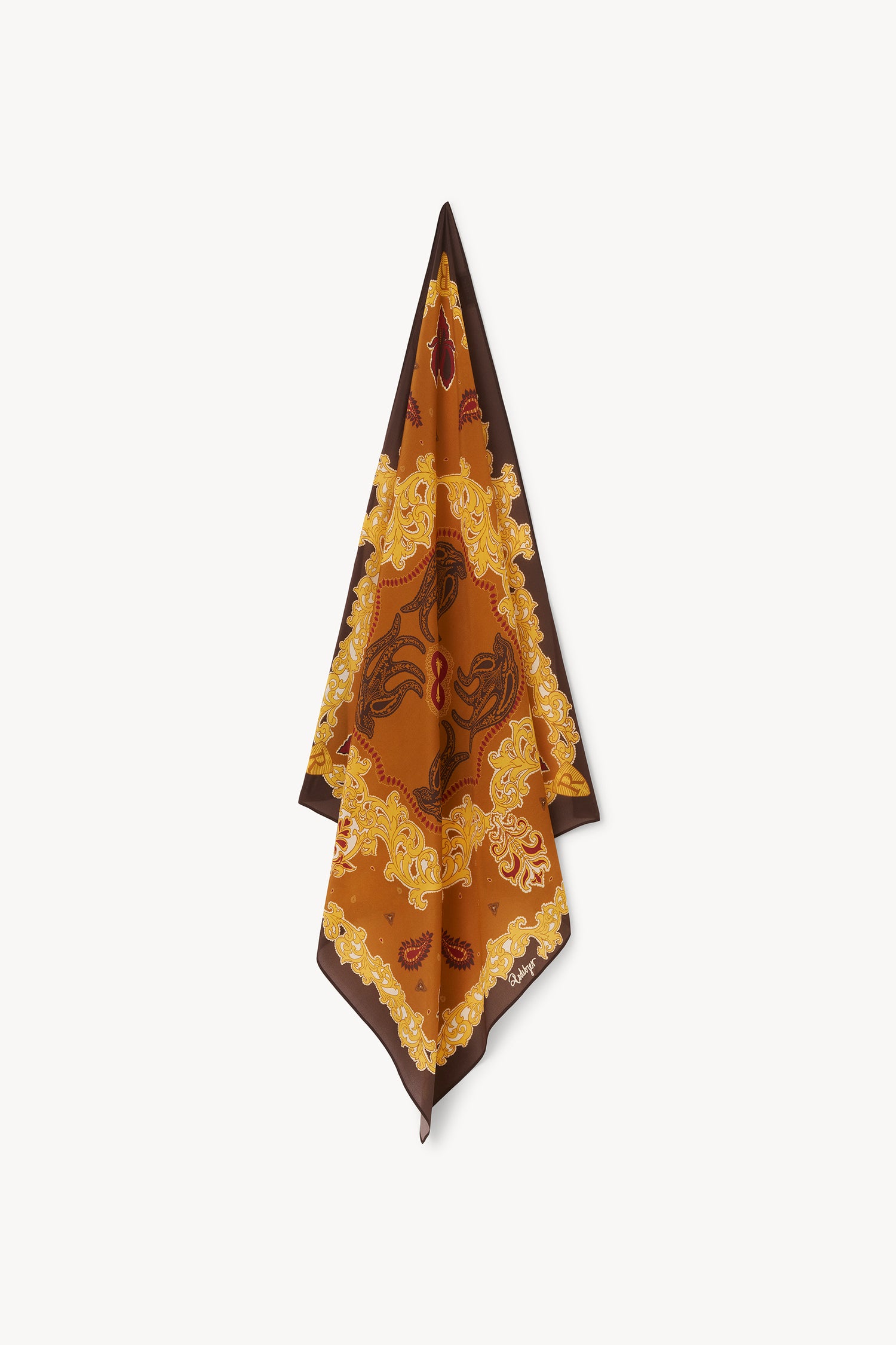The Marsala Swallow scarf