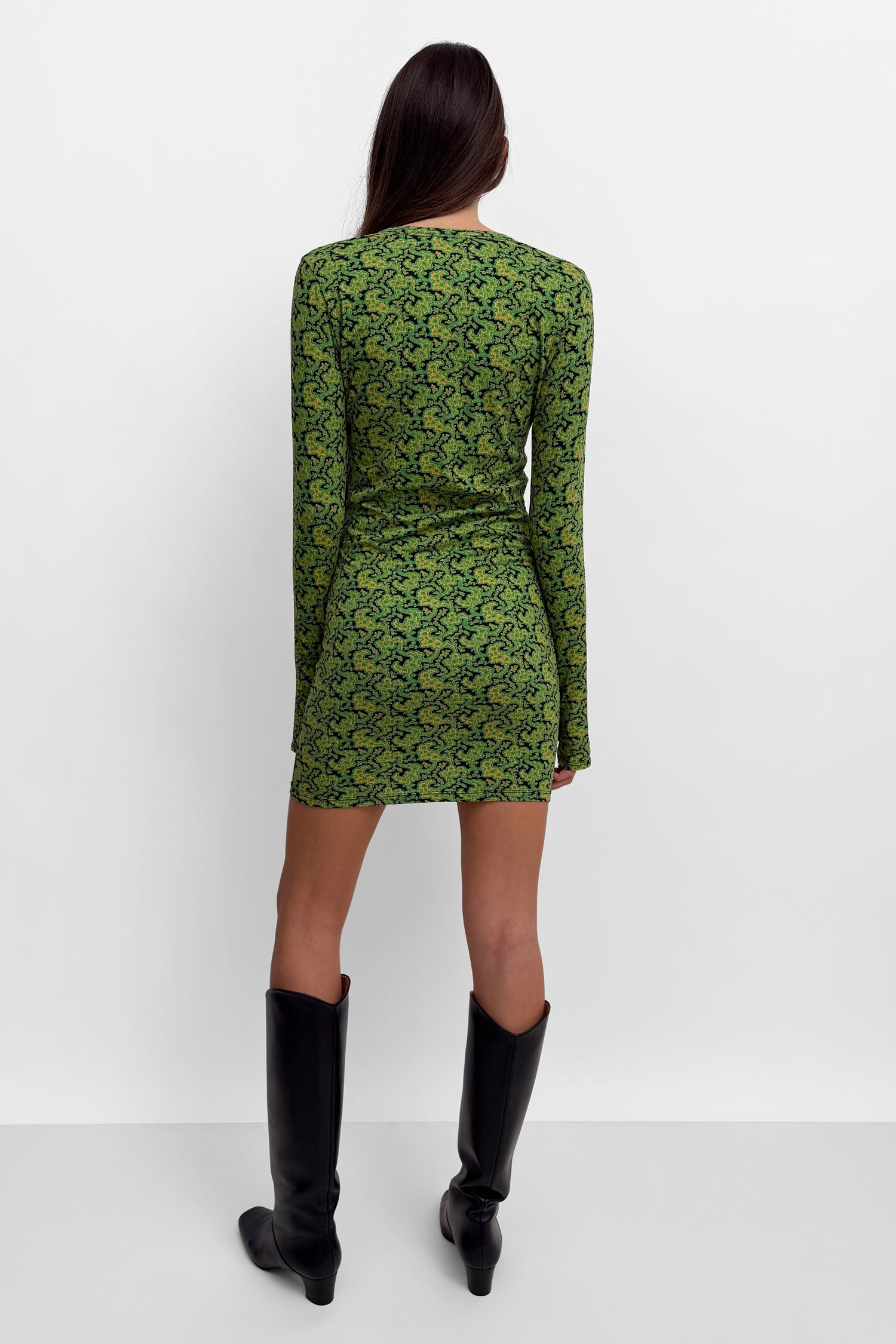 The Kiara henley shirt dress
