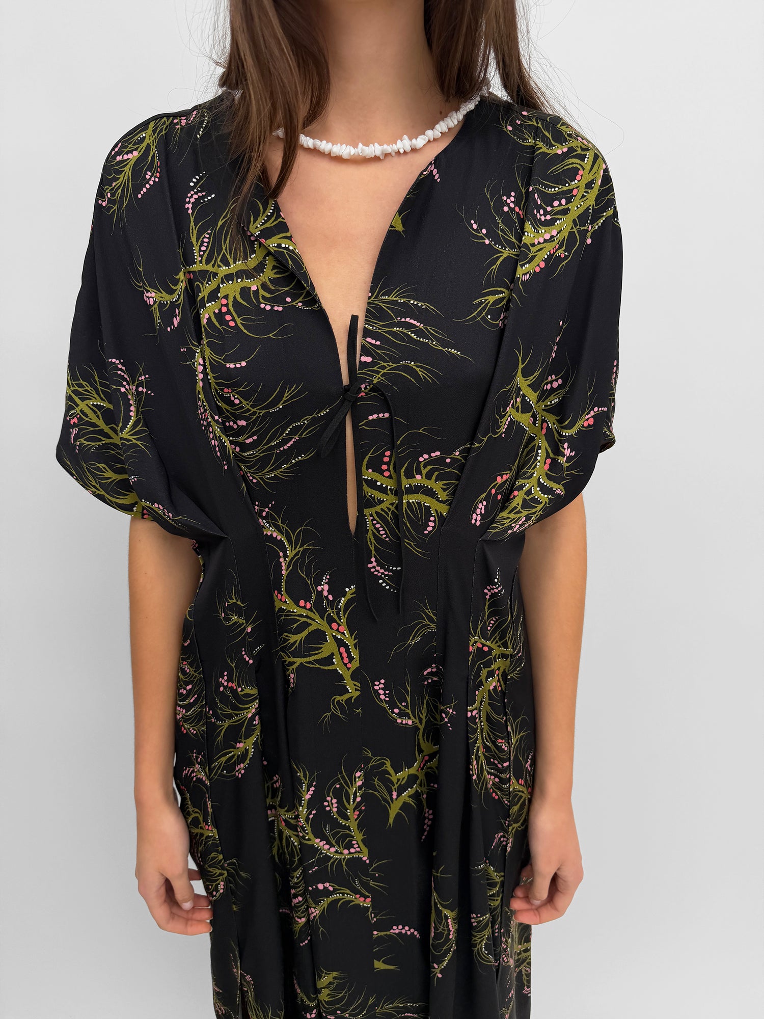 The Kylie maxi dress in Seaweed