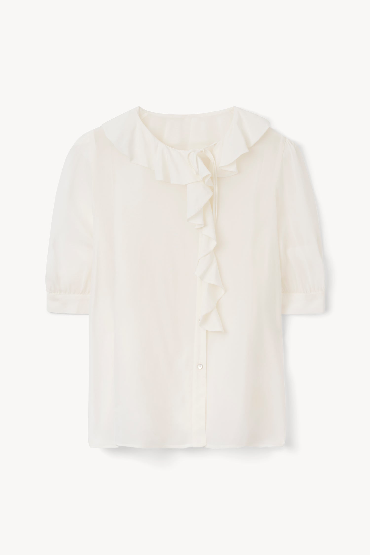 The Xilla flounce blouse