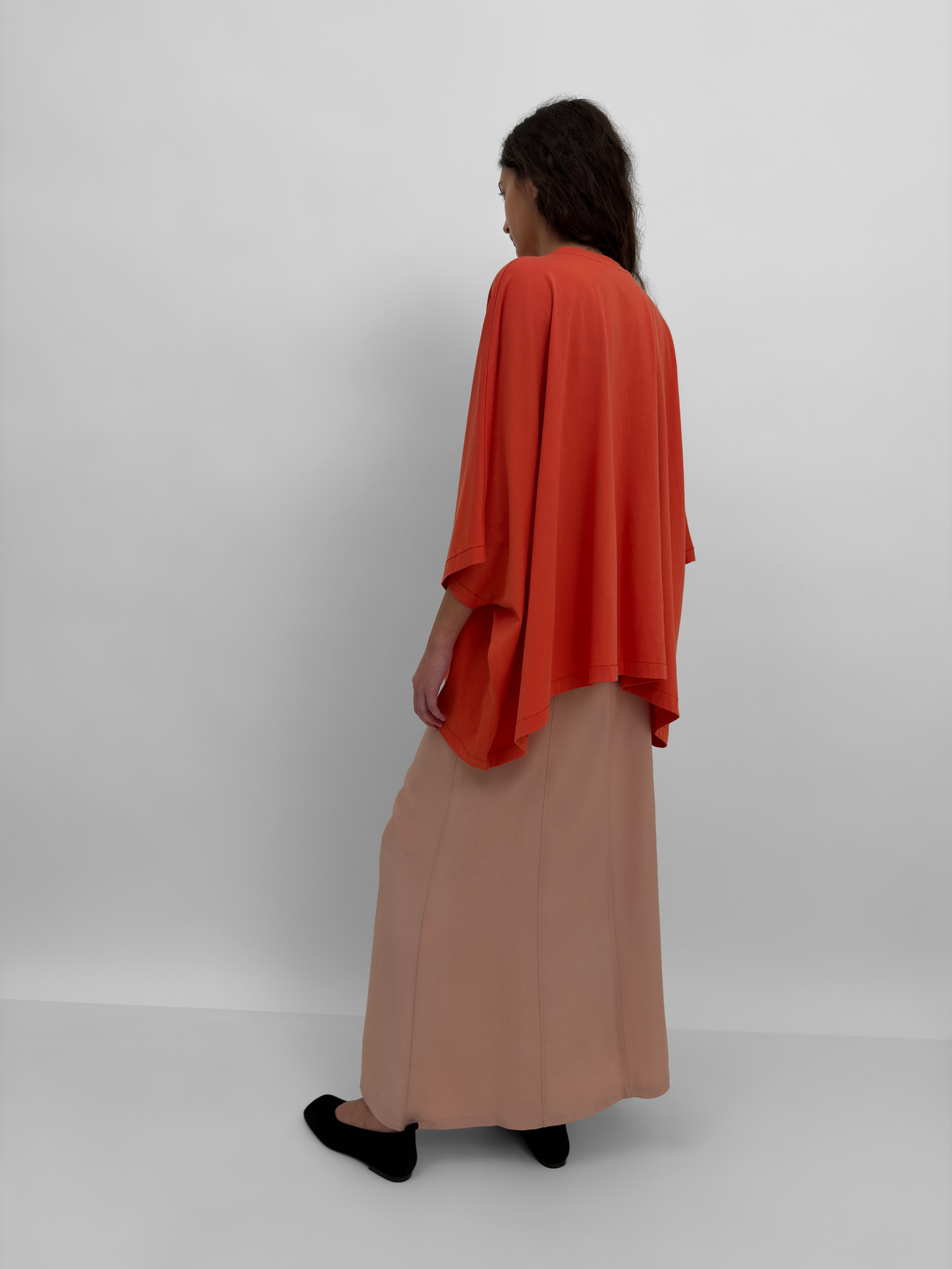 The Marielle fluid bell skirt