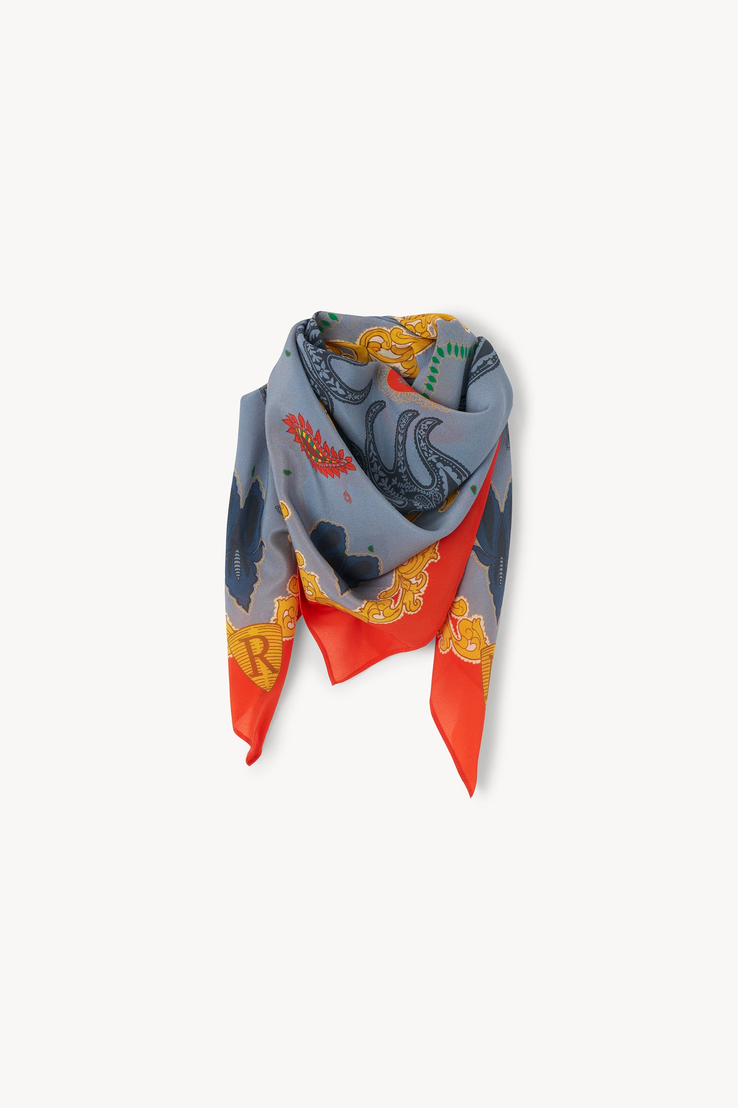 The Marsala Swallow scarf