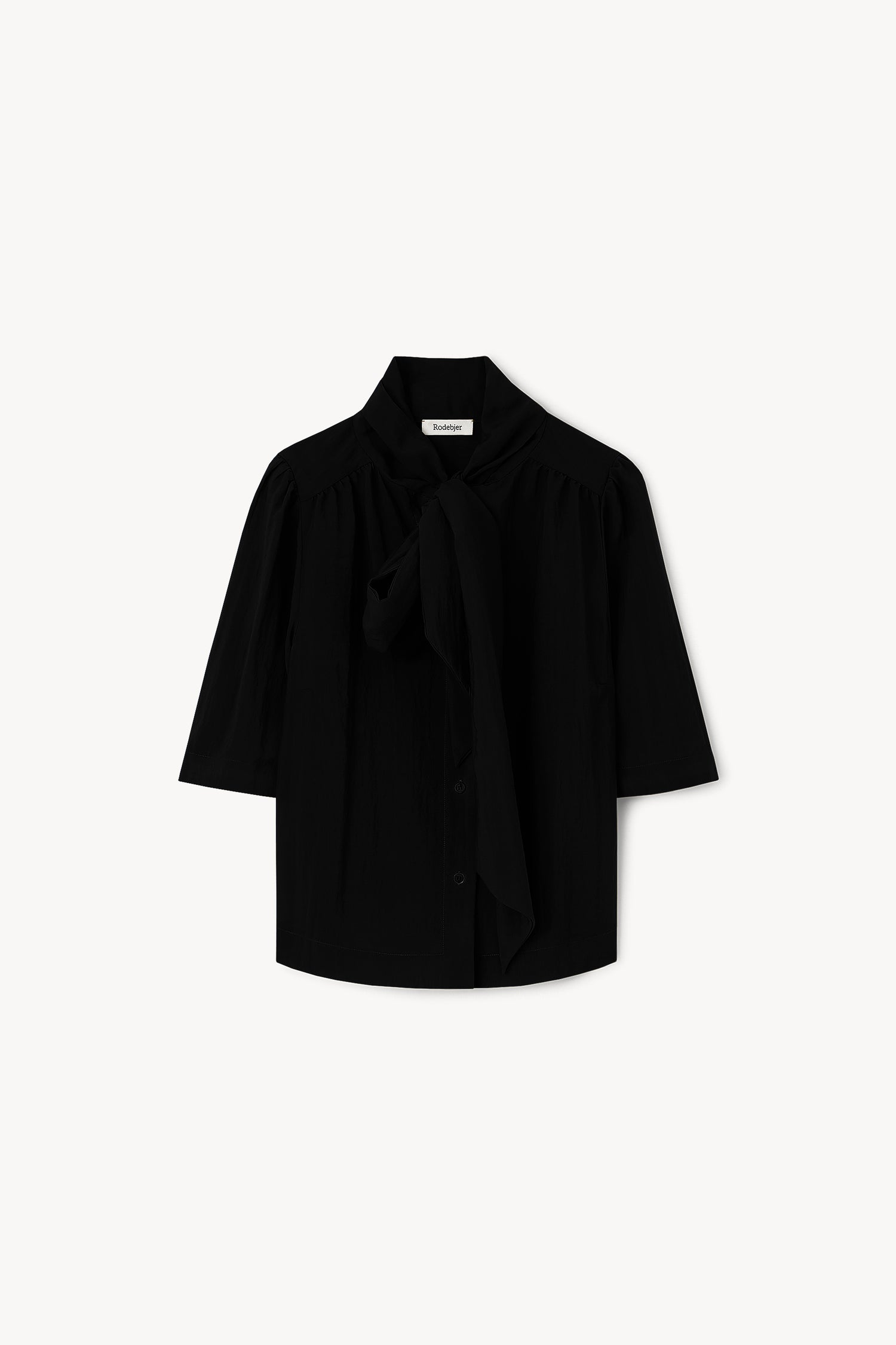 The Anya airy scarf blouse