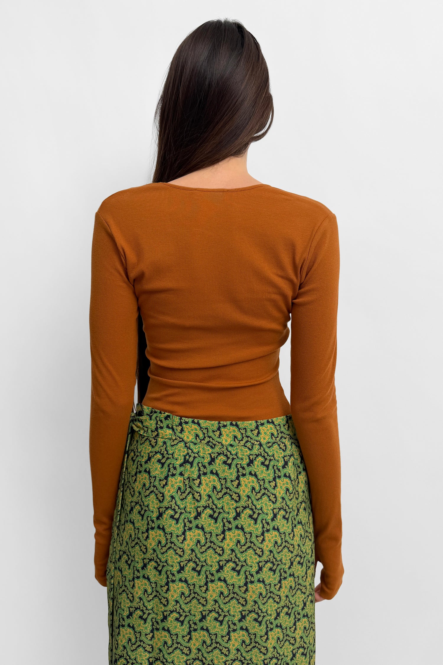The Hutton scoop neck jersey dance top