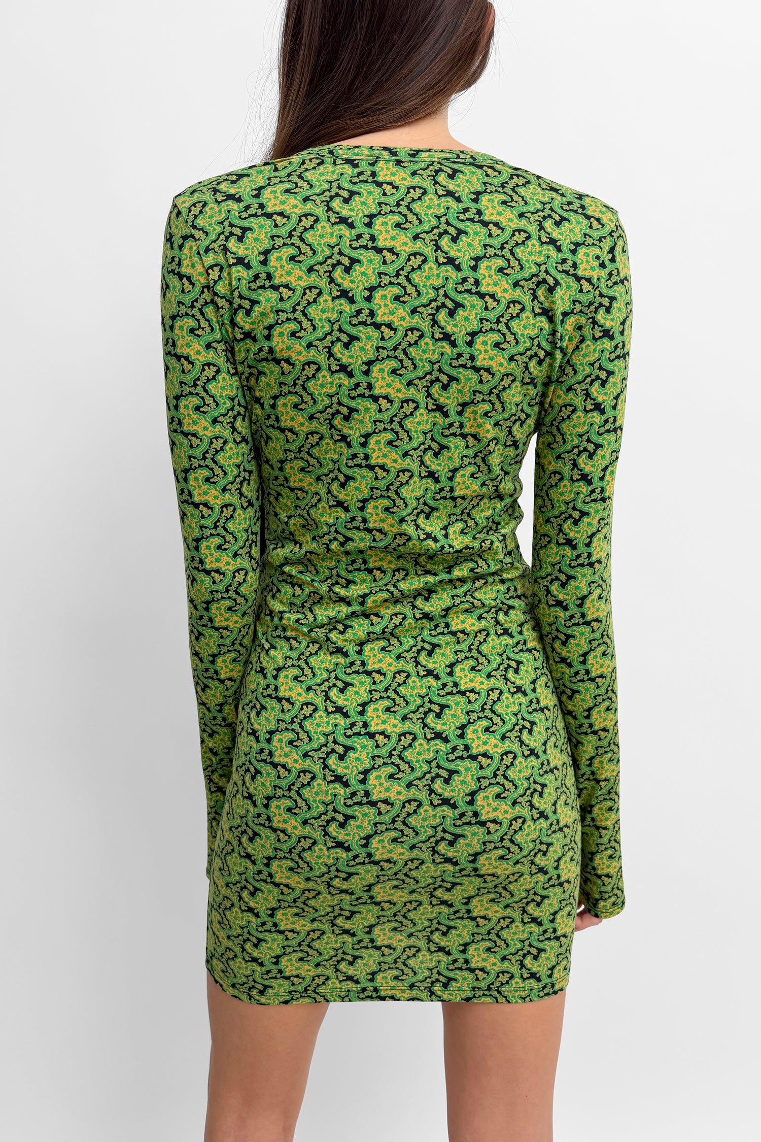 The Kiara henley shirt dress