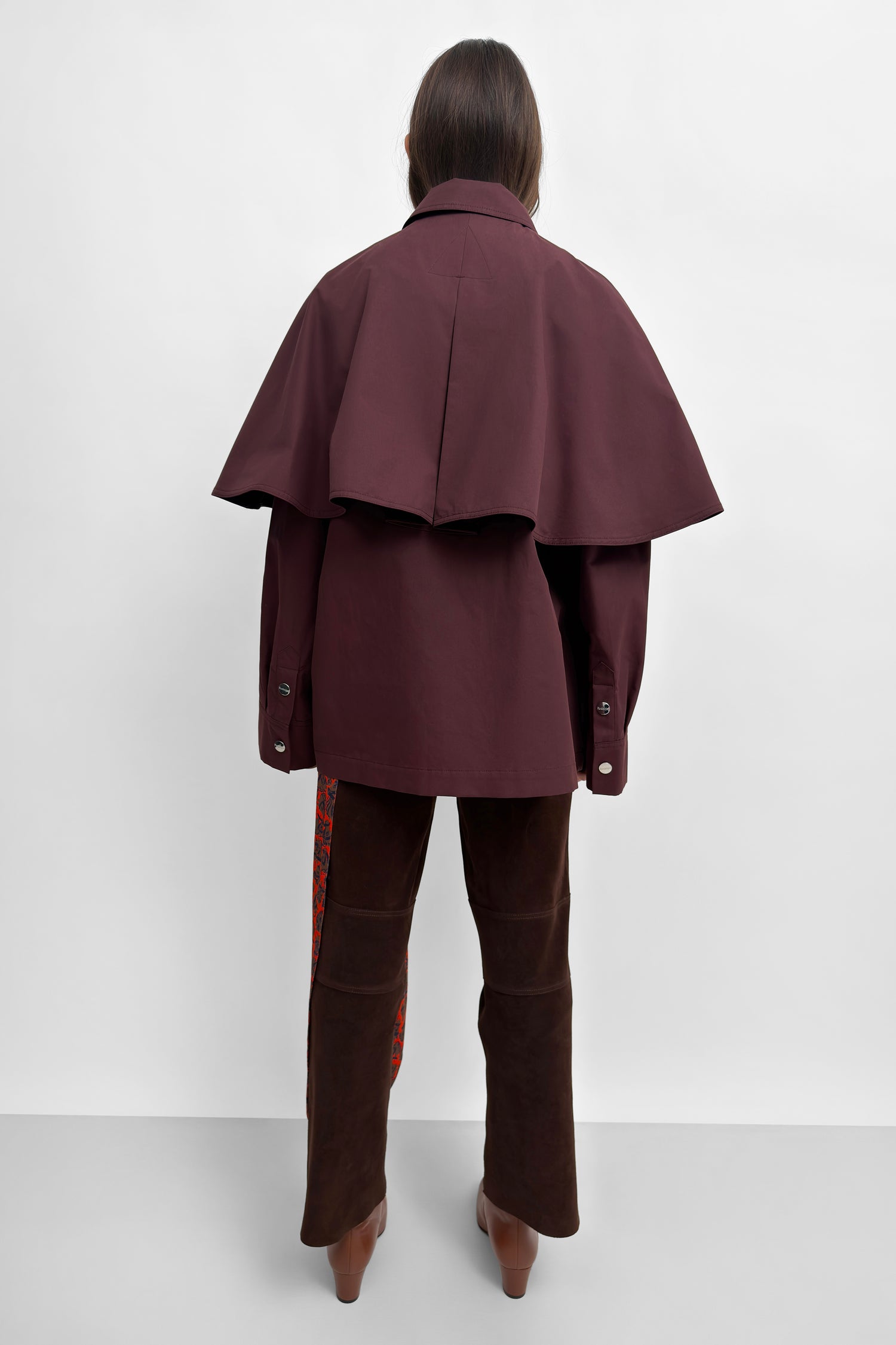 The Malin country cape jacket