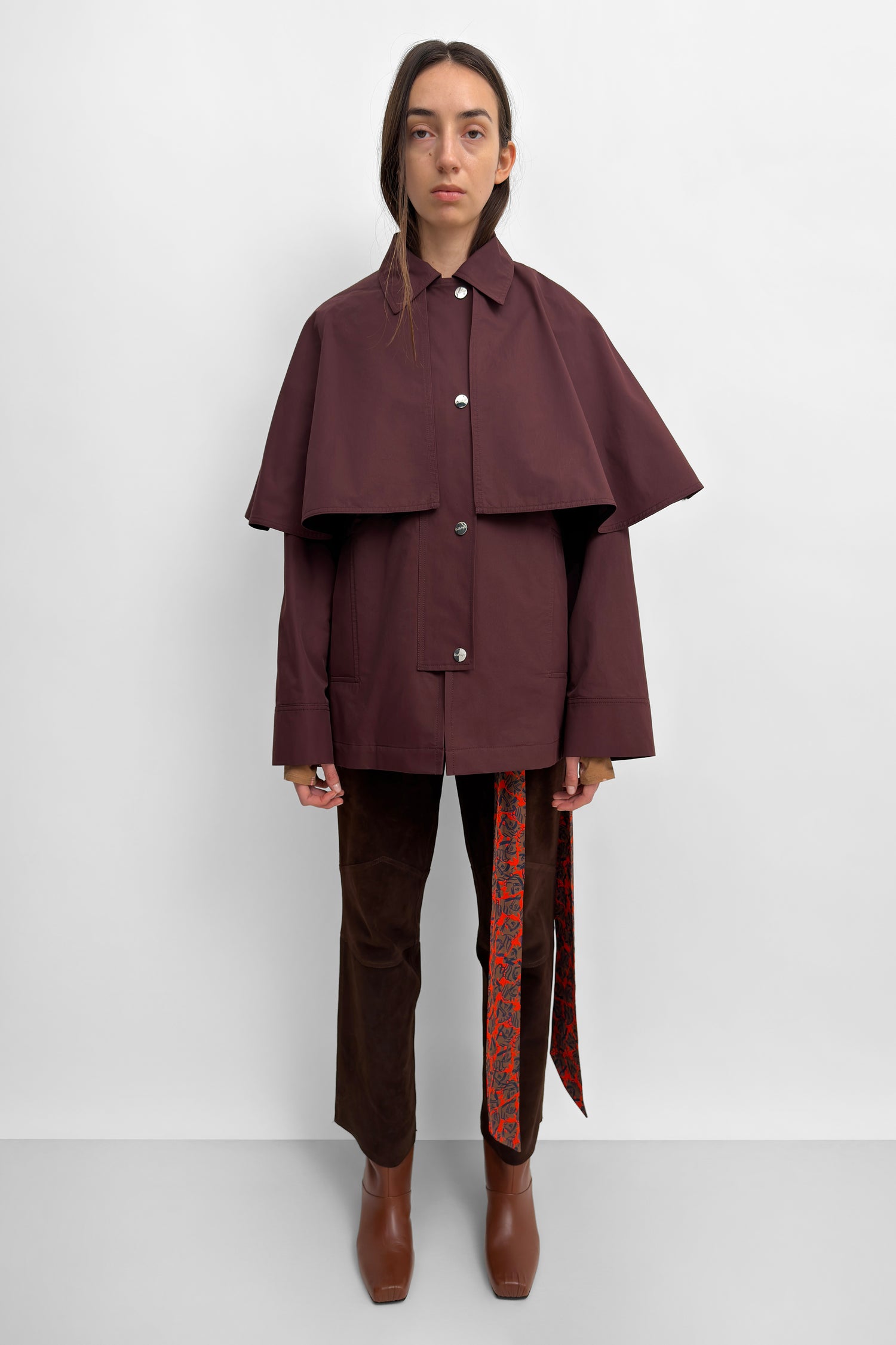 The Malin country cape jacket