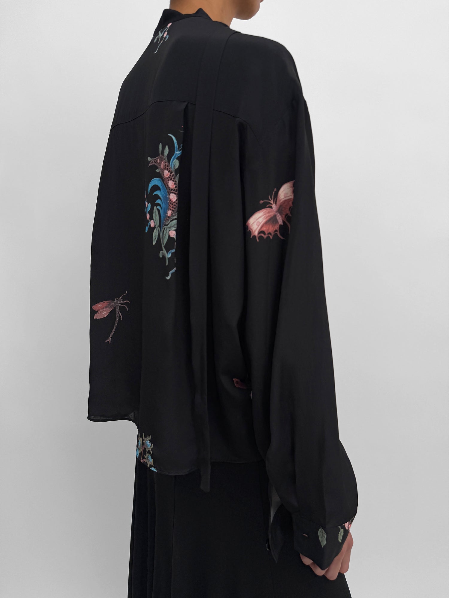 The Melanie light silk blouse in Duchess