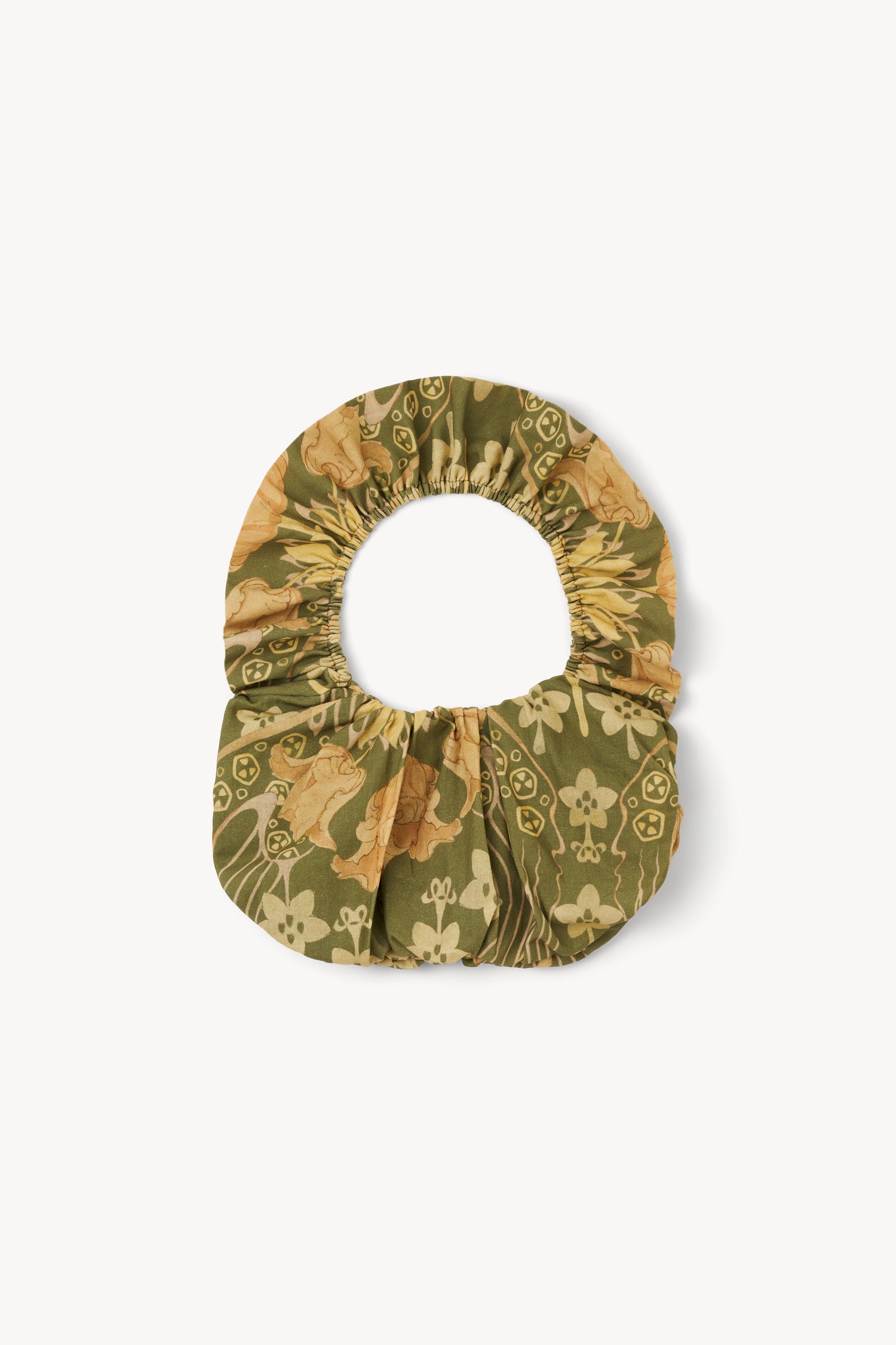 The scrunchie bag in Tulip print