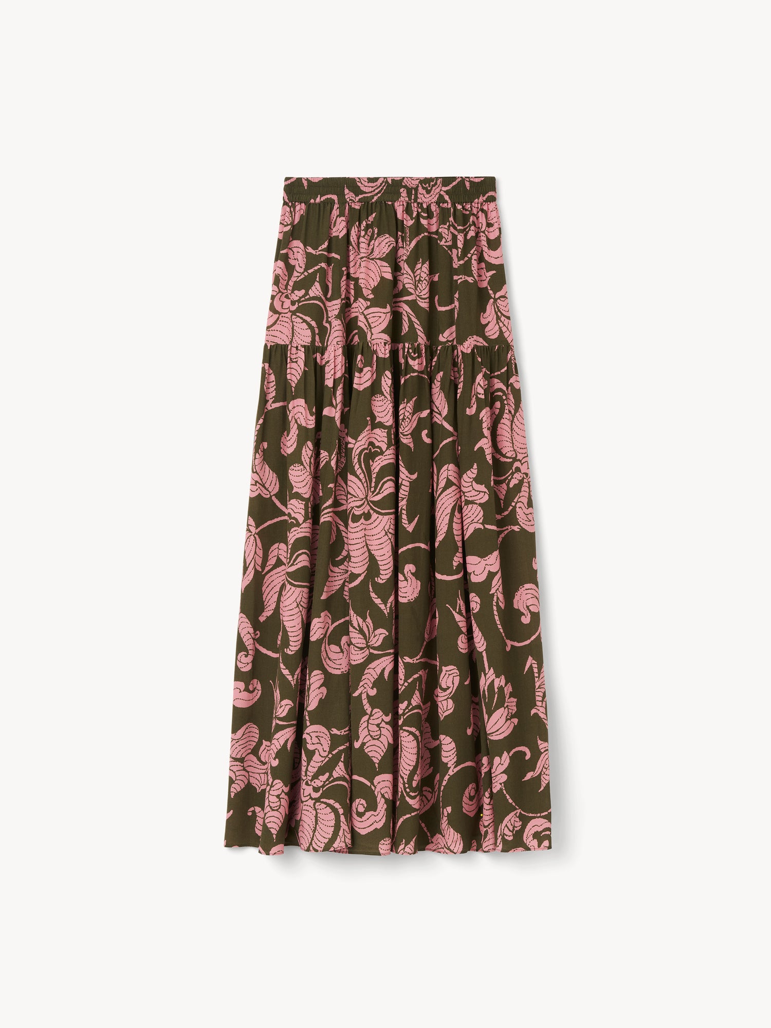 The Asti gathered skirt in French Lily