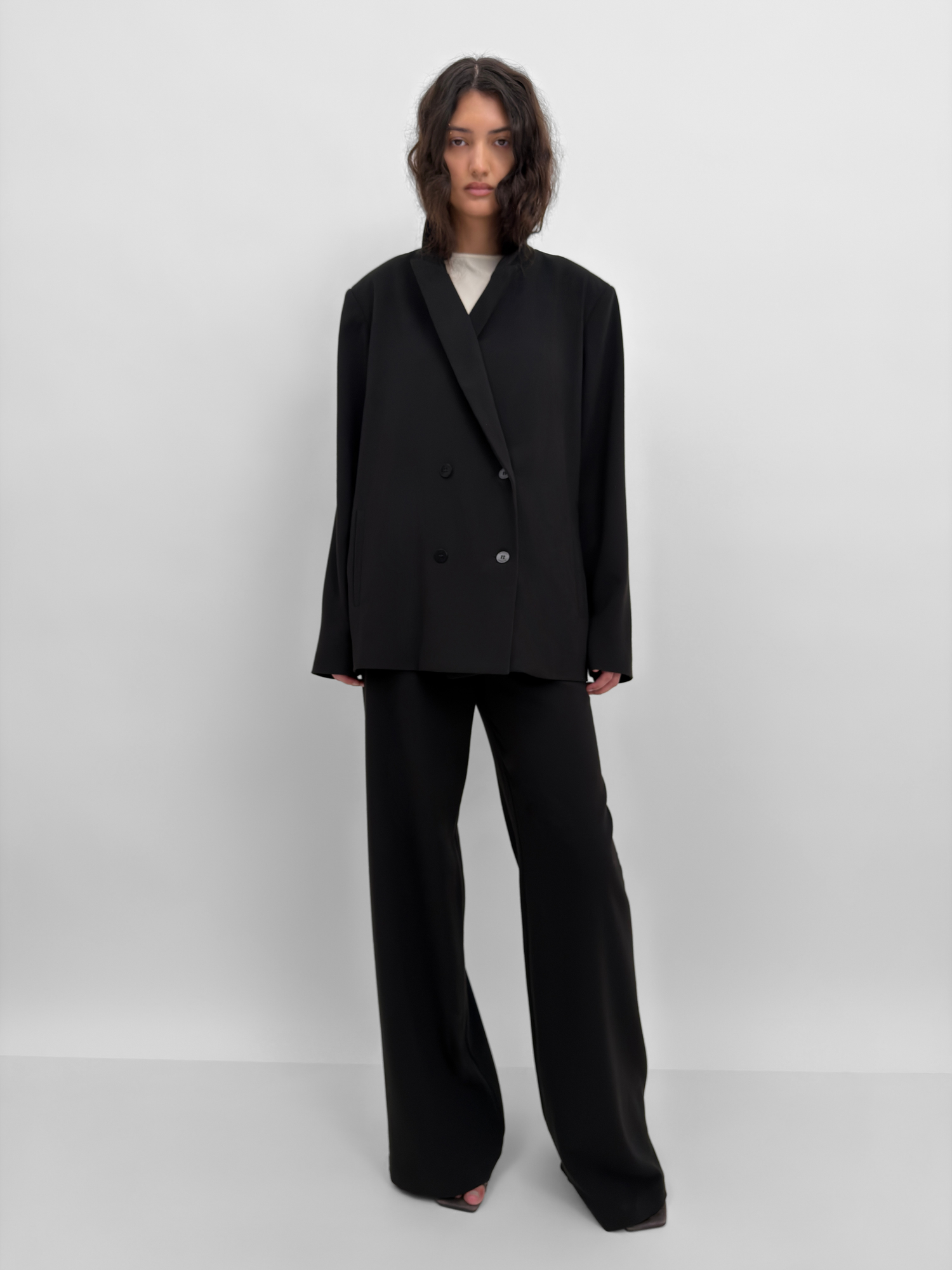 The soft oversized Vienna blazer